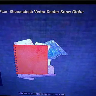 Shenandoah V C Snow Glob