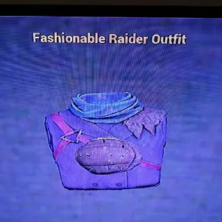 Fashionable Raider Outfit W Hat