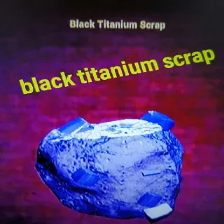 1k Black Titanium Scrap