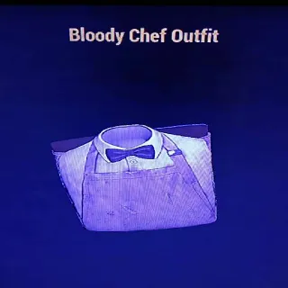 Bloody Chef Outfit W Hat