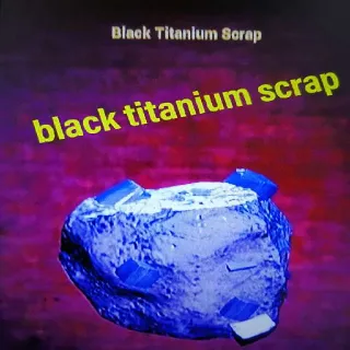 1k Black Titanium Scrap
