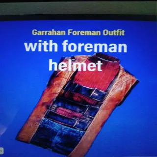 Garrahan Foreman Outfit