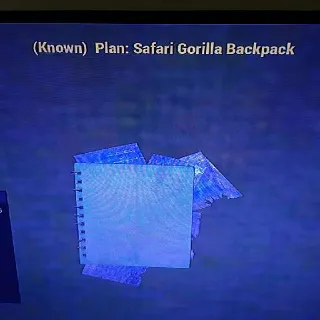5 Safari Gorilla Backpac