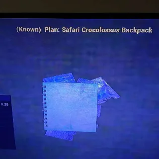 5 Safari Crocolossus Bac