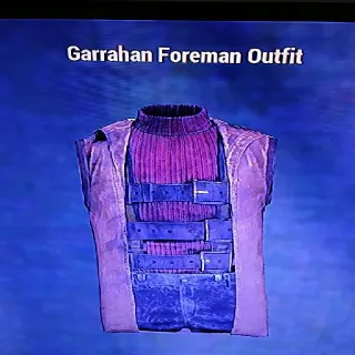 Garrahan Foreman Outfit W Helmet