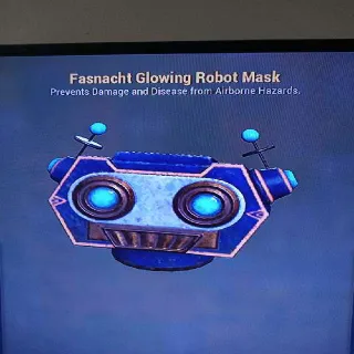 Fasnacht Glowing Robot M