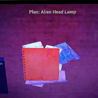 Alien Head Lamp