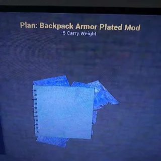 Armor Plated Backpack Mo