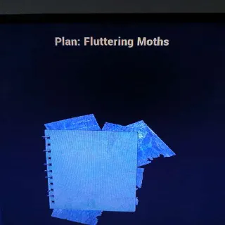 Fluttering Moths