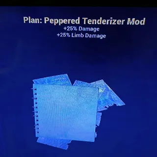 Peppered Tenderizer Mod