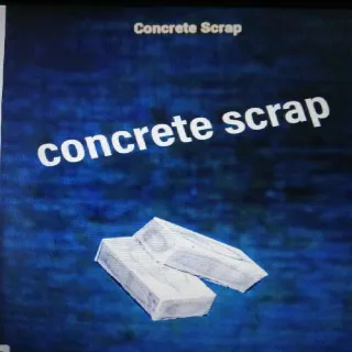 5k Concrete Scrap