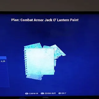 C A Jack O Lantern Paint