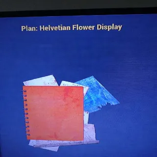 Helvetian Flower Display