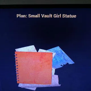 Small Vault Girl Statue