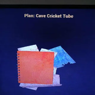 Cave Cricket Tube