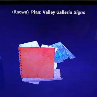 Valley Galleria Signs