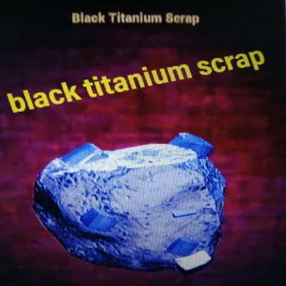 1k Black Titanium Scrap