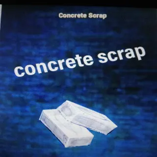 1k Concrete Scrap