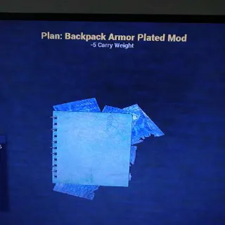 Armor Plated Backpack Mo