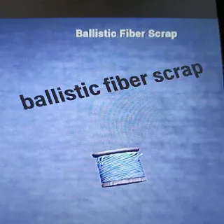 2k Ballistic Fiber Scrap