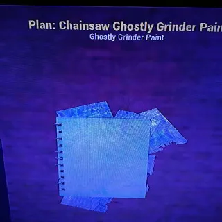 Chainsaw G G Paint
