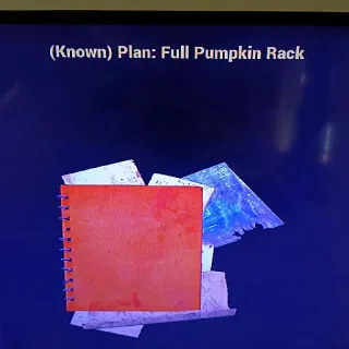 Full Pumpkin Rack