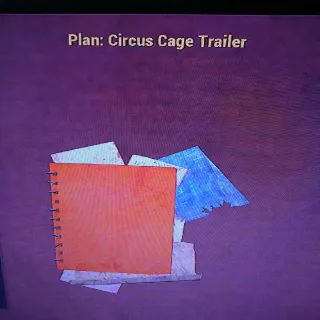 Circus Cage Trailer