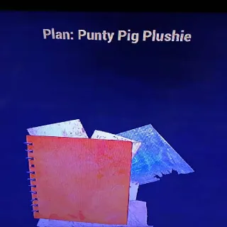5 Punty Pig Plushie Plan