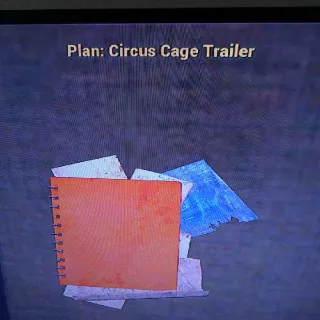 Circus Cage Trailer