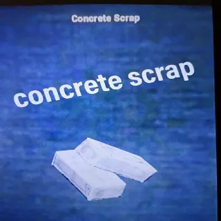 5k Concrete Scrap