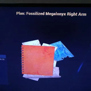 F Megalonyx Right Arm