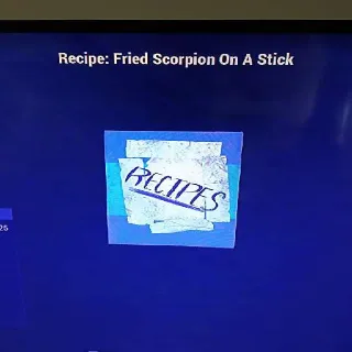 Fried Scorpion On A Stic