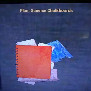 Science Chalkboards