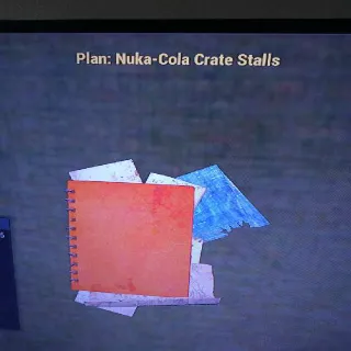 Nuka Cola Crate Stalls