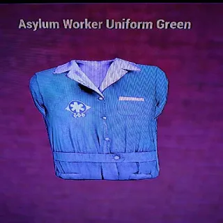 Asylum Uniform Green W Hat