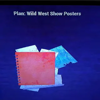 Wild West Show Poster