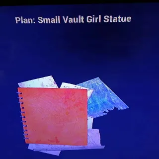 5 Small Vault Girl Statu