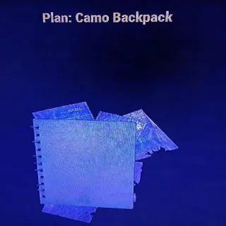 Camo Backpack