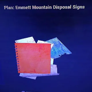 5 E M Disposal Signs Pla