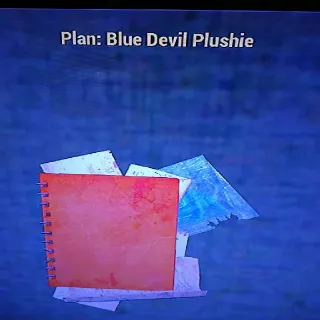 Blue Devil Plushie
