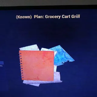 Grocery Cart Grill