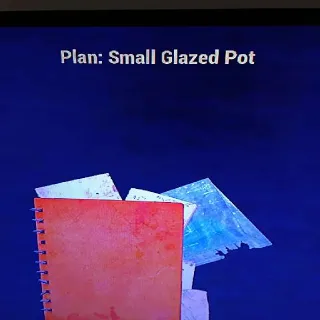 Small Glazed Pot