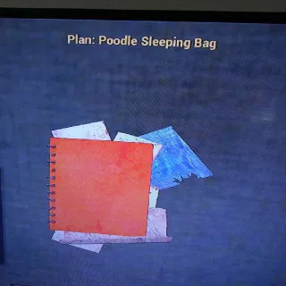 Poodle Sleeping Bag