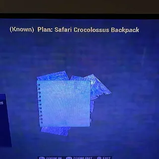 Safari Crocolossus Backp