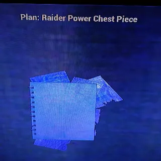 Raider Power Armor Plans
