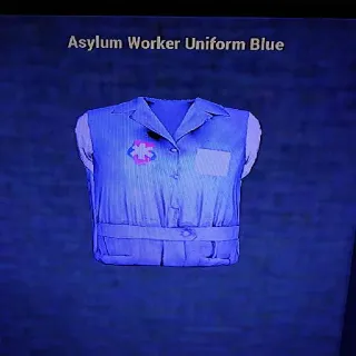 Asylum Uniform Blue W Hat