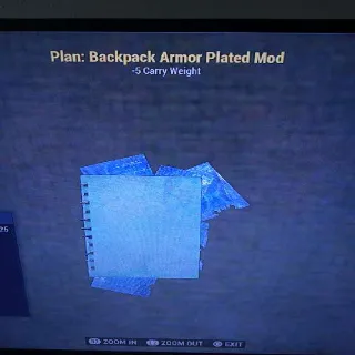 Armor Plated Backpack Mo