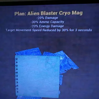 Alien Blaster Cryo Mag