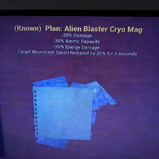 Alien Blaster Cryo Mag