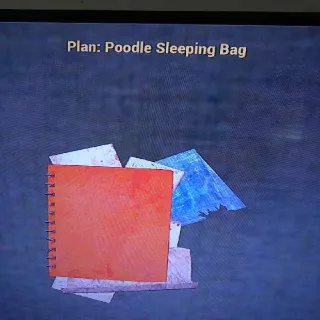 Poodle Sleeping Bag